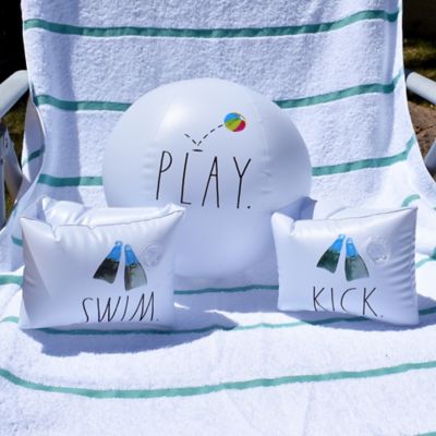Image showing  Swim Kick Play Water Wings & 12 in. Beach Ball -Coconut Float, Water Inflatable, 38016B
