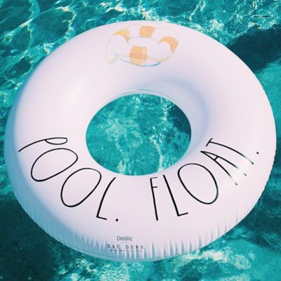 Image showing  Pool Float - 48 in. Ring Float - Coconut Float, Inflatable Jumbo Water Ring, 38008A