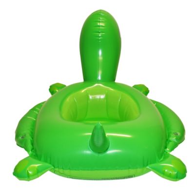 Image showing  Float: Turtle Junior Toddler Float - 25 in. x 18 in. Inflatable Pool Ring, 30041