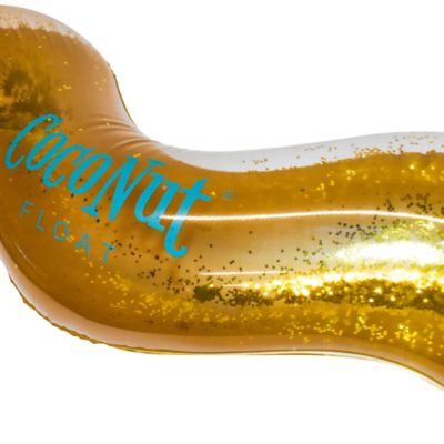 Coconut Float Float: Glitter Heart Pool Float - 48 in. x 40 in ...