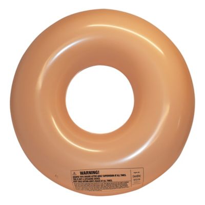 Image showing  Float: Pink Sprinkled & Glazed Donut - 48 in. Pool Ring Inflatable, Anti-Leak, Durable, 30020