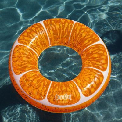 Image showing  Float: 42 in. Pool Float Ring, Inflatable, Anti-Leak, Durable, 30006