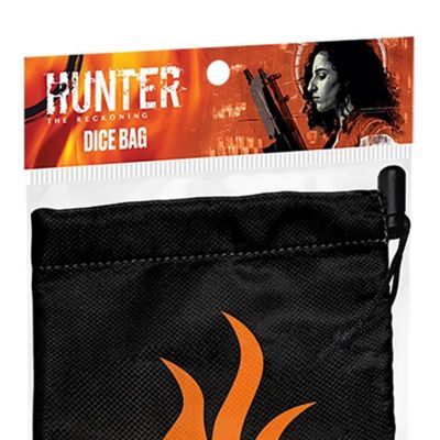 Image showing  Hunter: The Reckoning 5th Edition Roleplaying Game Dice Bag - RPG Accessory