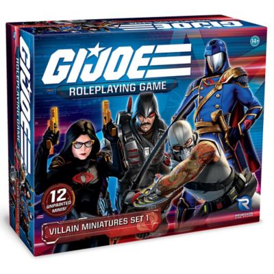 G.I. JOE Roleplaying Game: Villain Miniatures Set 1 - 12 Miniatures, RGS02570