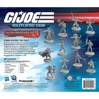 Image showing  Roleplaying Game: Villain Miniatures Set 1 - 12 Miniatures, RGS02570