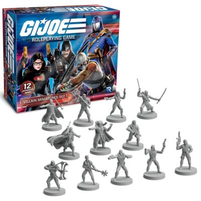 Image showing  Roleplaying Game: Villain Miniatures Set 1 - 12 Miniatures, RGS02570