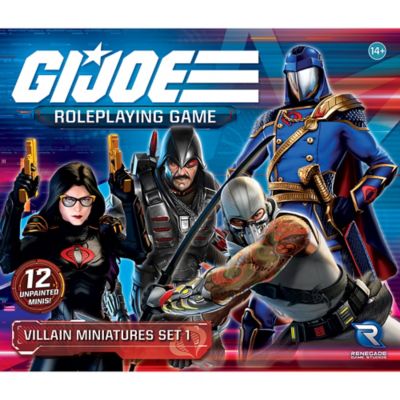 Image showing  Roleplaying Game: Villain Miniatures Set 1 - 12 Miniatures, RGS02570