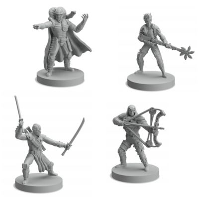 Image showing  Roleplaying Game: Villain Miniatures Set 1 - 12 Miniatures, RGS02570