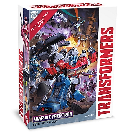 Renegade Game Studios Transformers Deck-Building Game: War on Cybertron - Ages 14+, 1-4 Players, 45-90 Min, RGS02557