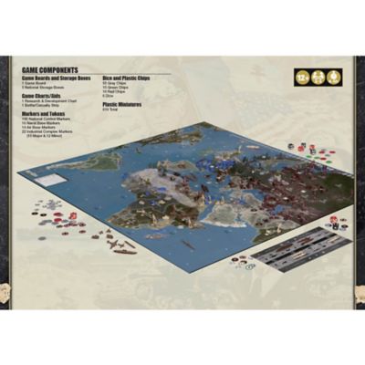 Image showing 1 th Renegade Game Studios Axis & Allies: 1940 Europe Second Edition -Wwii War Miniatures, Age 12+, 2-5 Players, 6Hr, RGS 02556