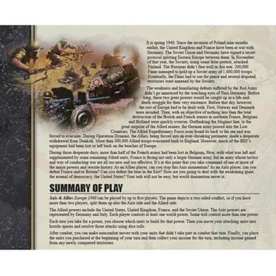 Image showing 2 th Renegade Game Studios Axis & Allies: 1940 Europe Second Edition -Wwii War Miniatures, Age 12+, 2-5 Players, 6Hr, RGS 02556