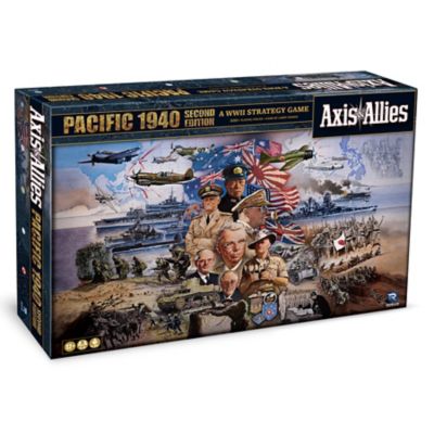 Renegade Game Studios Axis & Allies: 1940 Pacific Second Edition - Wwii War Miniatures, Age 12+/2-4 Players/6 Hr, RGS 02555