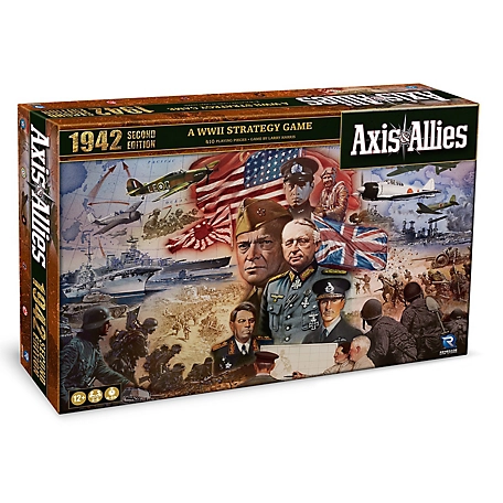 Renegade Game Studios Axis & Allies: 1942 Second Edition - Wwii War Miniatures, Ages 12+, 2-5 Players, 3-4 Hrs, RGS 02554