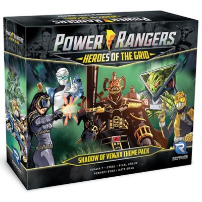 Renegade Game Studios Power Rangers Heroes of the Grid: Shadow of Venjix Theme Pack - Expansion, RGS 02546