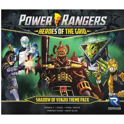 Image showing  Power Rangers Heroes of the Grid: Shadow of Venjix Theme Pack - Expansion, RGS 02546