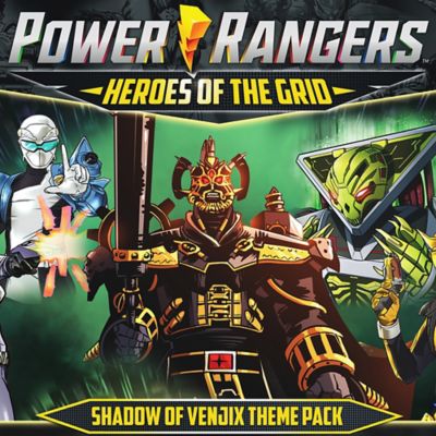 Image showing  Power Rangers Heroes of the Grid: Shadow of Venjix Theme Pack - Expansion, RGS 02546