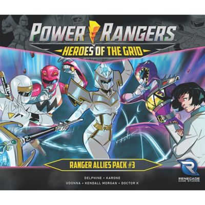Image showing  Power Rangers Heroes of the Grid: Ranger Allies Pack #3 - Expansion, RGS 02545