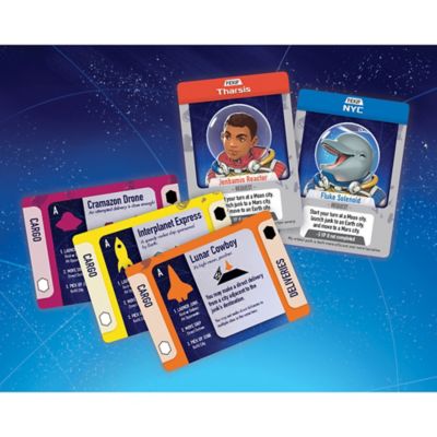 Image showing  Junk Orbit Renegade Captain a Space Scavenger Ship Strategy Board Game, 1-5 Players, For Ages 10+
