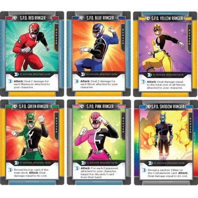 Image showing  Power Rangers Deck-Building Game: S.P.D. to the Rescue - Expansion Set, RGS02539