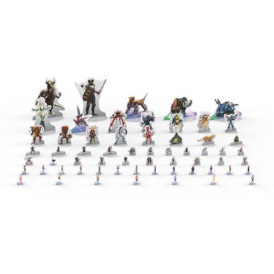 Image showing  Power Rangers Roleplaying Game: Standee Pack #1 - 191 Color Standees, 28 Plastic Bases, RGS02532