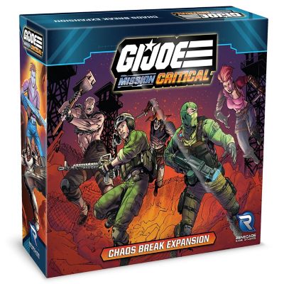 Renegade Game Studios G.I. Joe Mission Critical: Chaos Break Expansion, Ages 14+, 2-5 Players, 45-60 Min, RGS02529