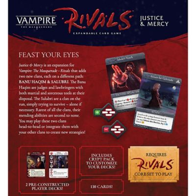Image showing  Vampire: the Masquerade Rivals Expandable Card Game: Justice & Mercy, RGS02511