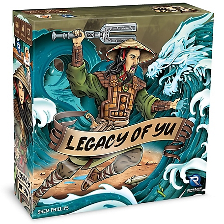 Renegade Game Studios Legacy of Yu - Solo Campaign Style Board Game, Set in Ancient China, RGS02510
