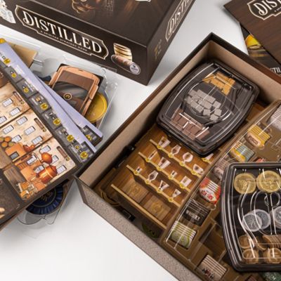 Image showing 5 th Paverson Games Distilled: A Spirited Strategy Game, 1-5 Players, Ages 14 and Up