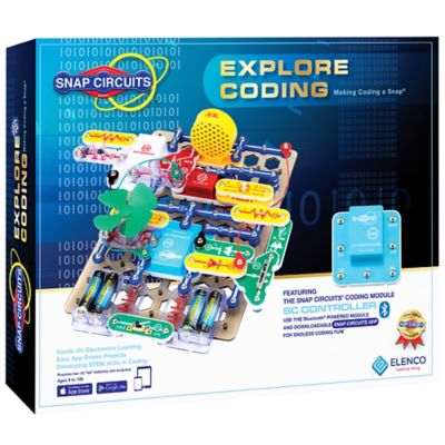 Snap Circuits Explore Coding, Stem Building Toy, SCE30
