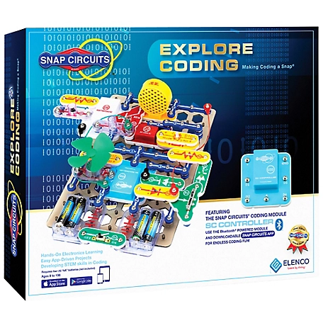 Snap Circuits Explore Coding, Stem Building Toy, SCE30