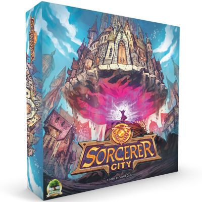 Skybound Sorcerer City - Skybound Games, Magical City Building Monster Fighting Board Game, 3770