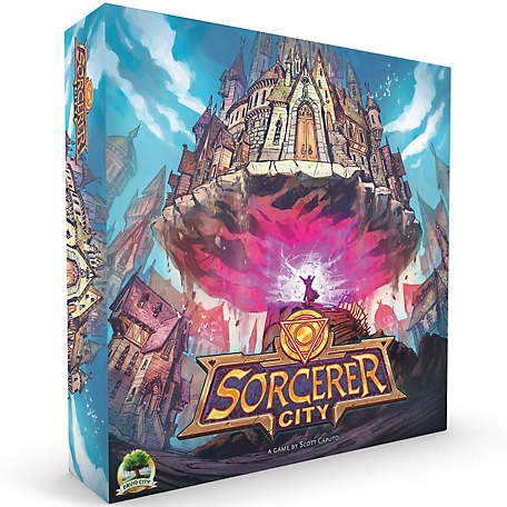 Skybound Sorcerer City - Skybound Games, Magical City Building Monster Fighting Board Game, 3770