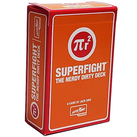 Superfight the Nerdy Dirty Deck - 100 R-Rated Cards, Standalone Or Expansion, 3950