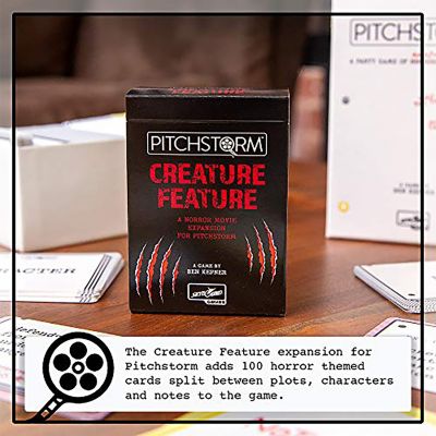 Image showing  Creature Feature Deck - 100 Horror Movie Cards, Standalone Or Expansion