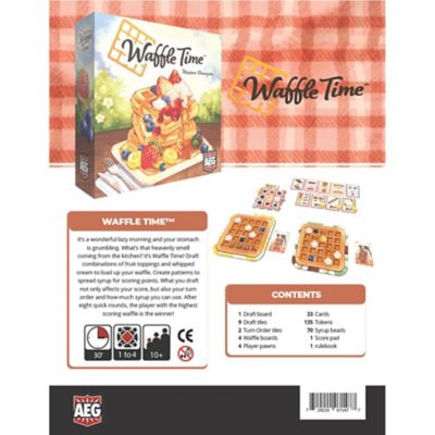 Image showing  Waffle Time Tile Placement Game, Pattern Building, Ages 10+, 1-4 players