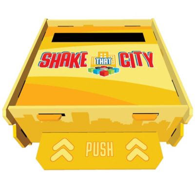 Image showing  Shake That City - Dexterity City Building Board Game, Ages 10+, 1-4 Players, 20-40 Min