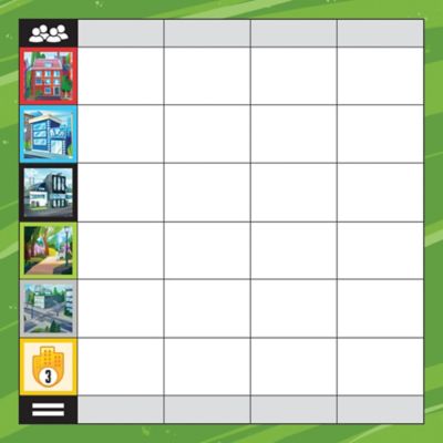 Image showing  Shake That City - Dexterity City Building Board Game, Ages 10+, 1-4 Players, 20-40 Min