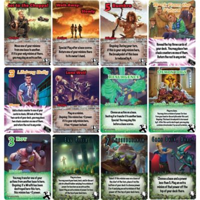 Image showing  Smash Up: Excellent Movies, Dudes! Expansion Deck, Ages 14+, 2-4 Players