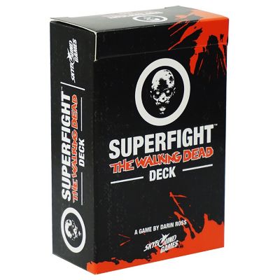 Superfight The Walking Dead Deck - 100 Themed Cards, Standalone Or Expansion