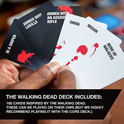 Image showing  The Walking Dead Deck - 100 Themed Cards, Standalone Or Expansion