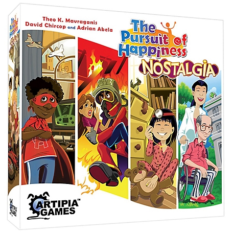 Artipia Games The Pursuit of Happiness: Nostalgia - Expansion, Ages 12+, 1-4 Players, 60-90 Min