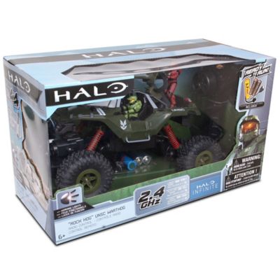 HALO Infinite NKOK HALO Infinite RC: UNSC Warthog "Rock Hog" - Rock Climber, Master Chief & Spartan