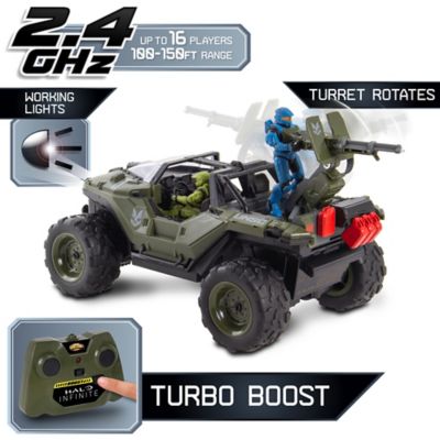 Image showing  NKOK Halo Infinite RC Battle Hog UNSC Warthog -W/ Master Chief & Spartan