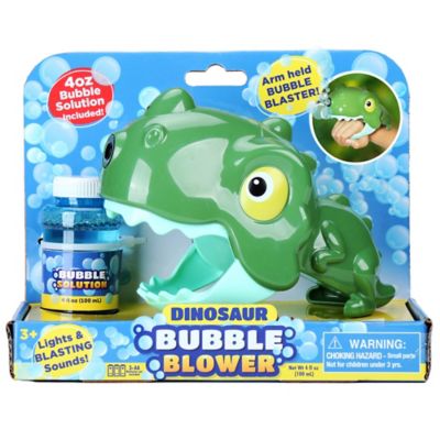 Kid Galaxy non-stop fun motorized handheld dinosaur bubble blower