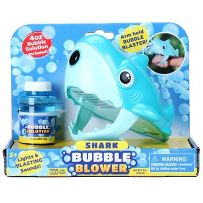Kid Galaxy non-stop fun motorized handheld shark bubble blower