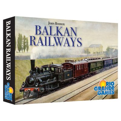 Rio Grande Games Balkan Railways - Rio Grande Games, Train Board Game, Ages 14+, 3-5 Players, 45-90 Min