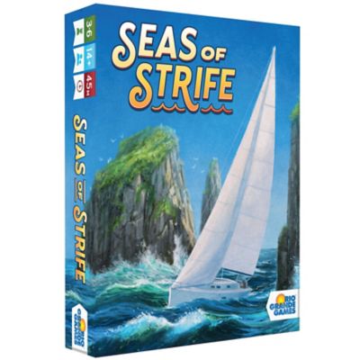 Rio Grande Games Seas Of Strife, Trick Taking Card Game, Ages 14+, 3-6 Players, 45 min.
