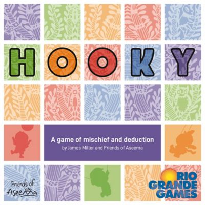Rio Grande Games Hooky, Friends Of Aseema, 3-5 Players, 30-60 Min, Ages