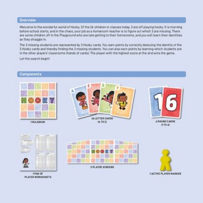 Image showing  Hooky, Friends Of Aseema, 3-5 Players, 30-60 Min, Ages