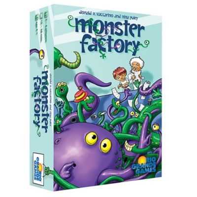 Rio Grande Games Monster Factory, Tile Placement Kids Game, Ages 5+, 2-6 Players, 30 Min